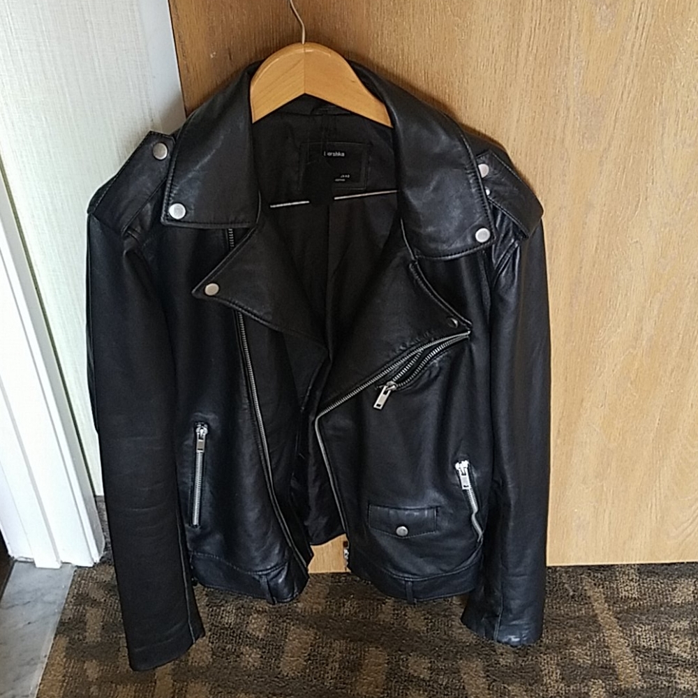 Bershka Genuine Leather Jacket